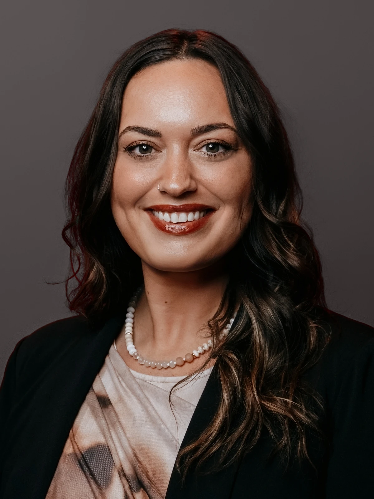 professional headshot event stand cambridge woman