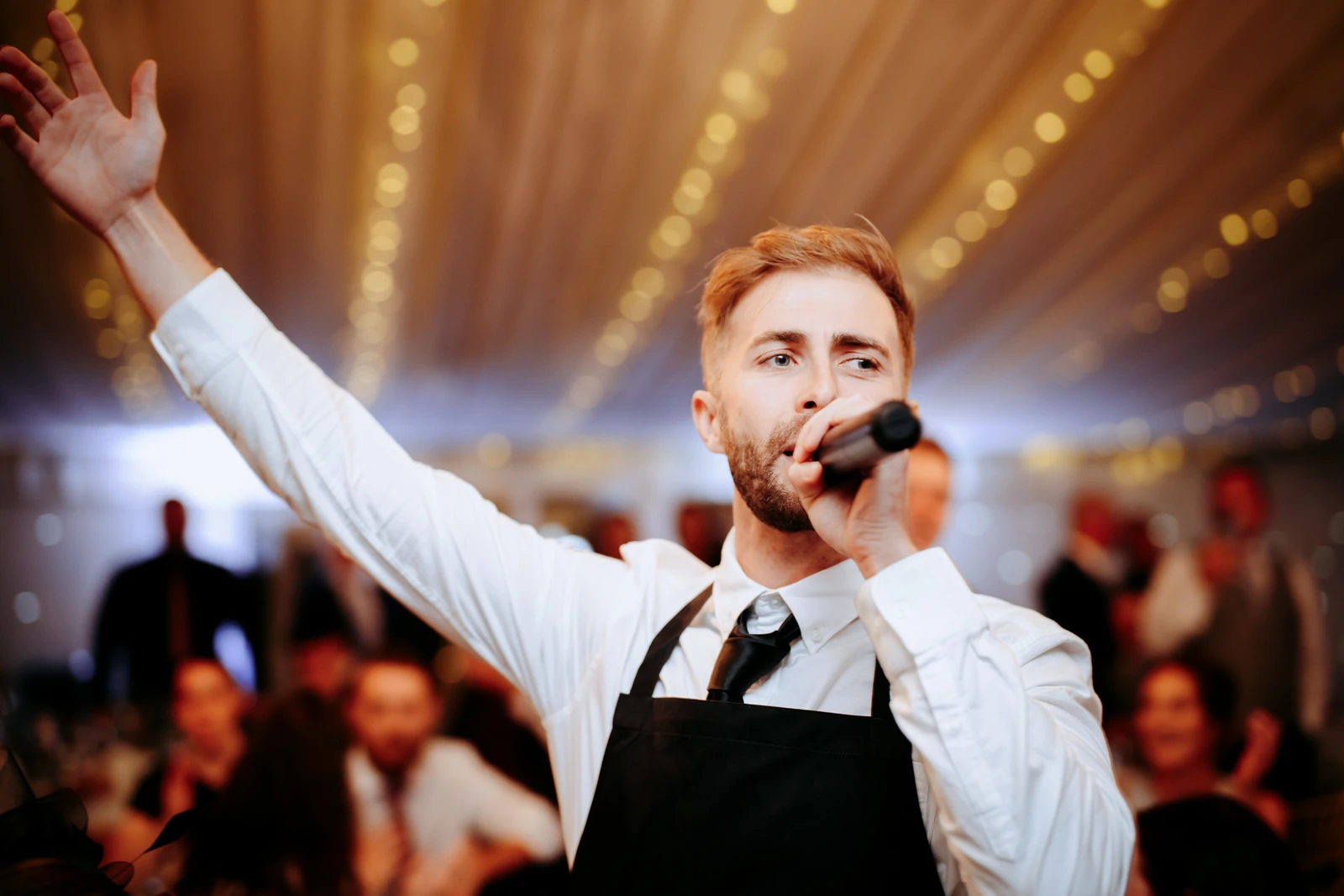 singing performer at work st ives photo